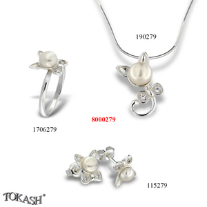 Сребърен комплект 8000279