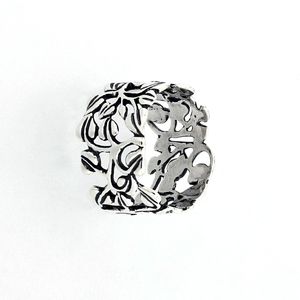Сребърен пръстен без камък 1536155
