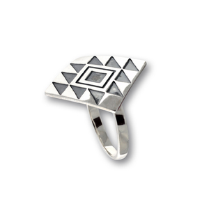 Сребърен пръстен без камък 1546228