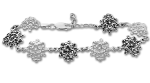 Сребърна гривна 200978.2